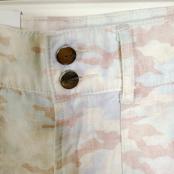 Joe’s Women's The Blake Cotton High Rise Wide Leg Cropped Pants Camo sz 26 NWT - Picture 5 of 12